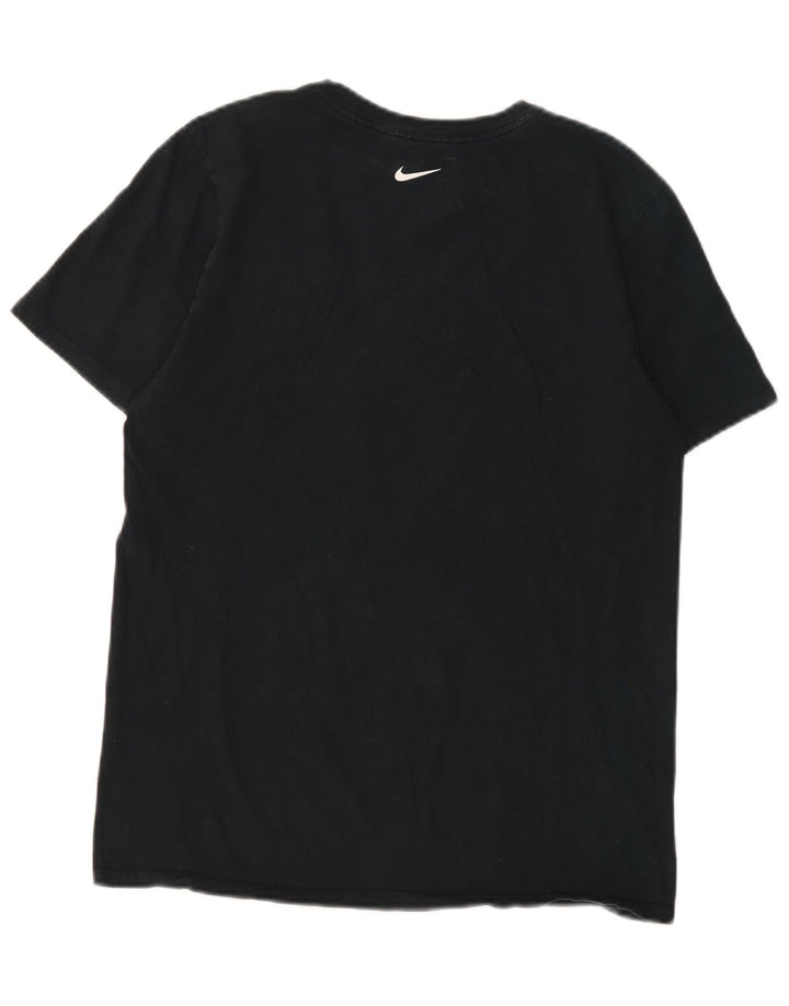 Мужская футболка с рисунком Nike Diamond, маленькая, черная
