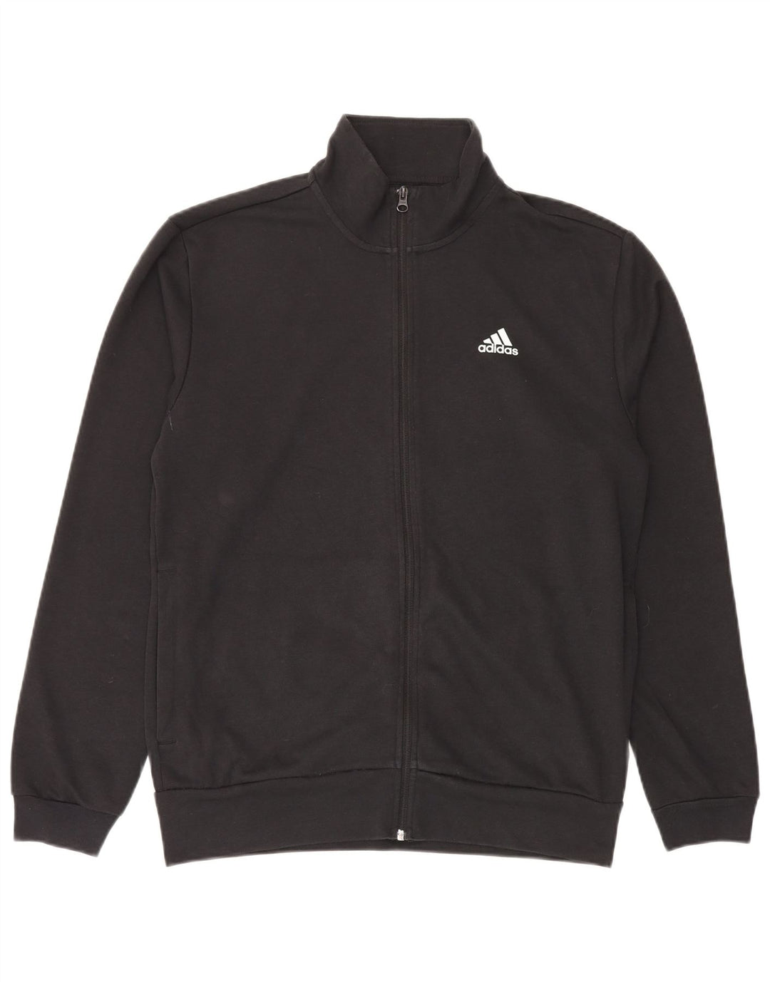 Мужской спортивный костюм Adidas Aeroready с графическим принтом, верхняя куртка, средний черный полиэстер