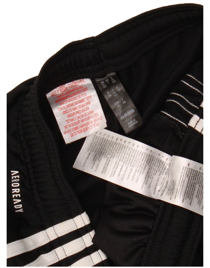 Спортивные брюки Adidas Aeroready для мальчиков 13-14 лет, черный полиэстер