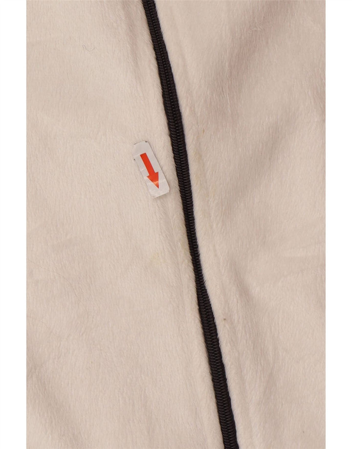 Женская флисовая куртка Fila UK 16, большой белый полиэстер с цветными блоками