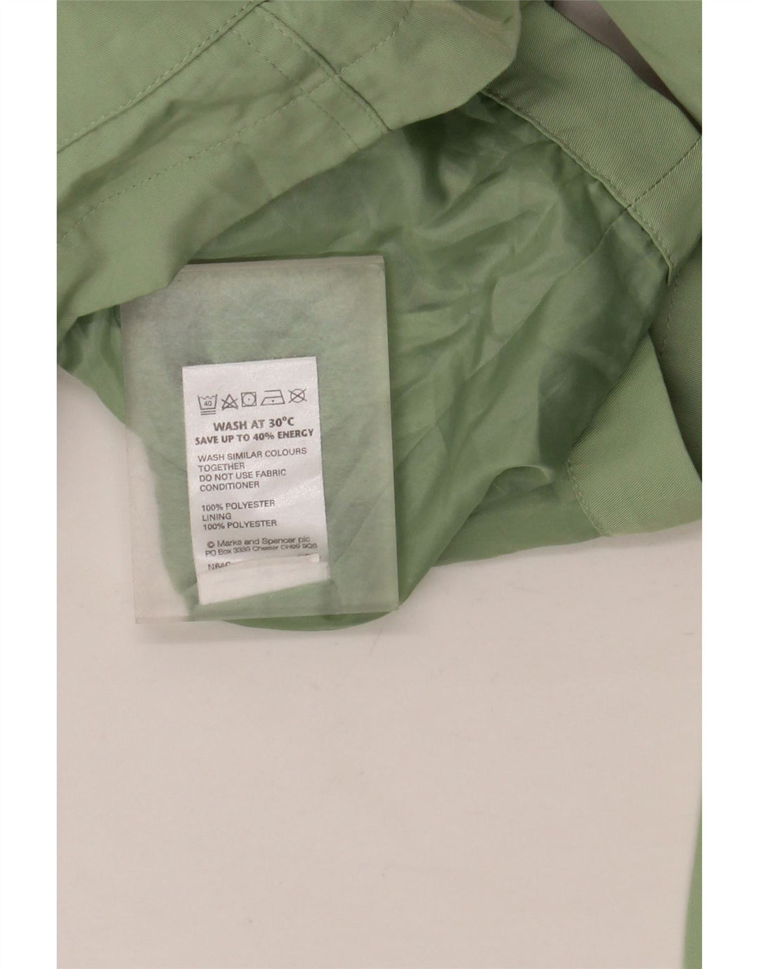 Женская универсальная куртка с капюшоном Marks & Spencer UK 14, большой зеленый полиэстер