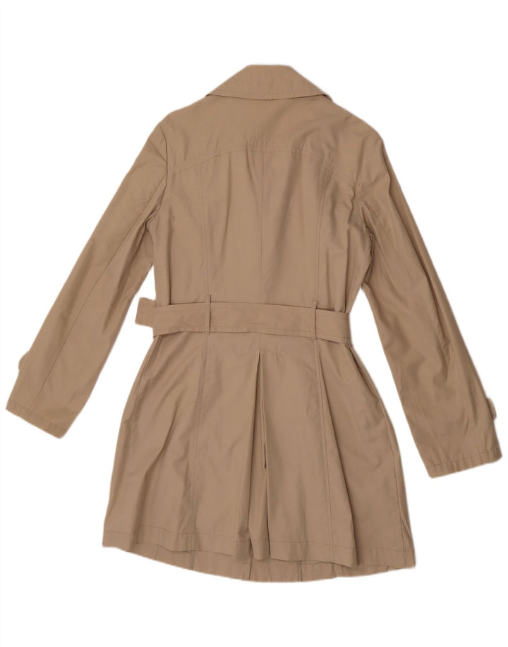 Женский тренч Sisley IT 46, большой, бежевый, хлопок