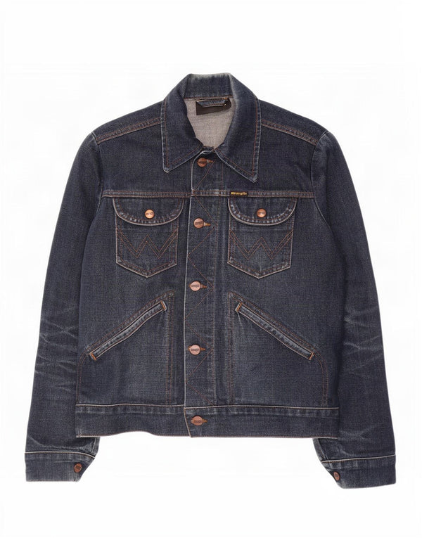 Мужская джинсовая куртка Wrangler UK 38 Medium Navy Blue