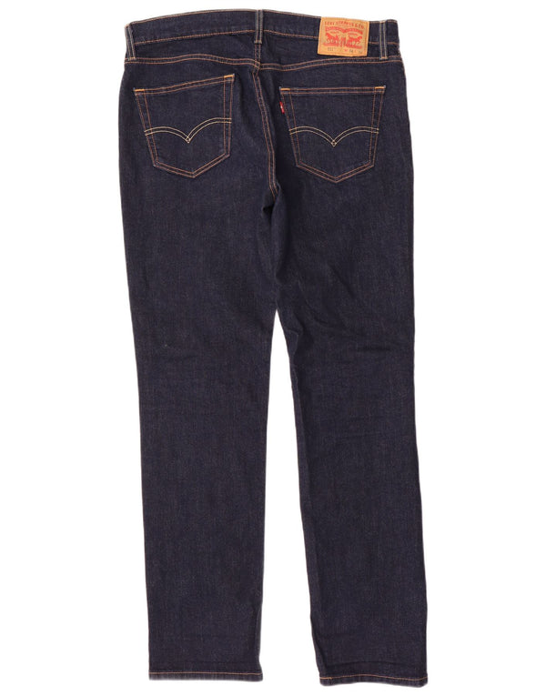 Мужские джинсы Levi's 511 Slim W34 L32 Темно-синие, хлопок