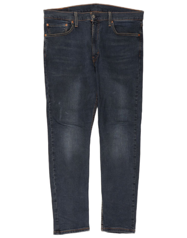 Женские зауженные джинсы Levi's 512 W36 L32 синие, хлопок