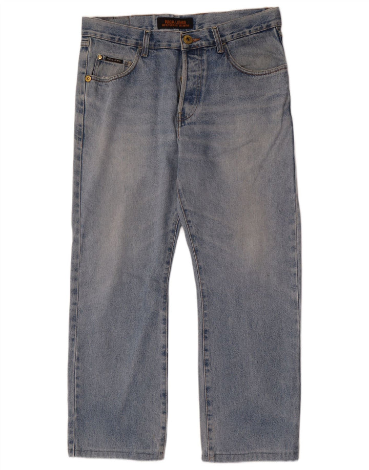 Мужские прямые джинсы Rica Lewis W33 L28 синие