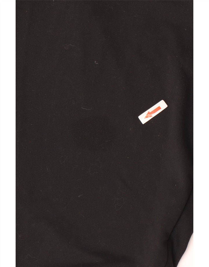 Мужские спортивные брюки Nike Dri Fit, большие черные полиэстер с цветными блоками