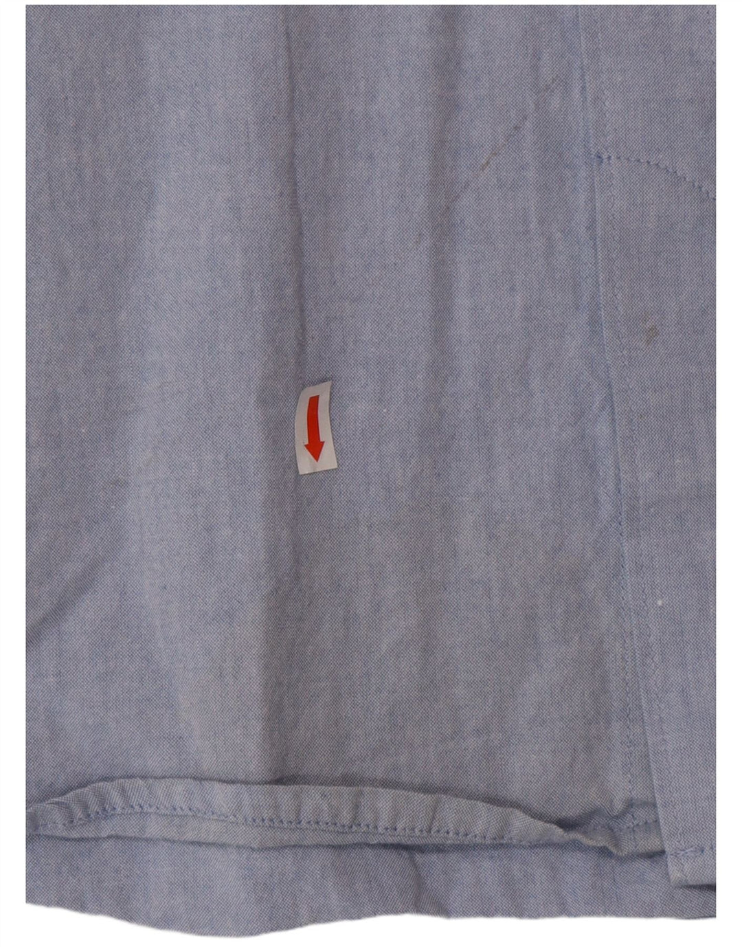 FRENCH CONNECTION Мужская рубашка из хлопка среднего синего цвета