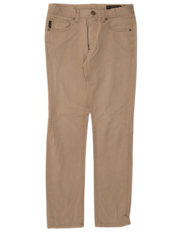 Брюки мужские повседневные узкие Jack & Jones W30 L30 бежевые