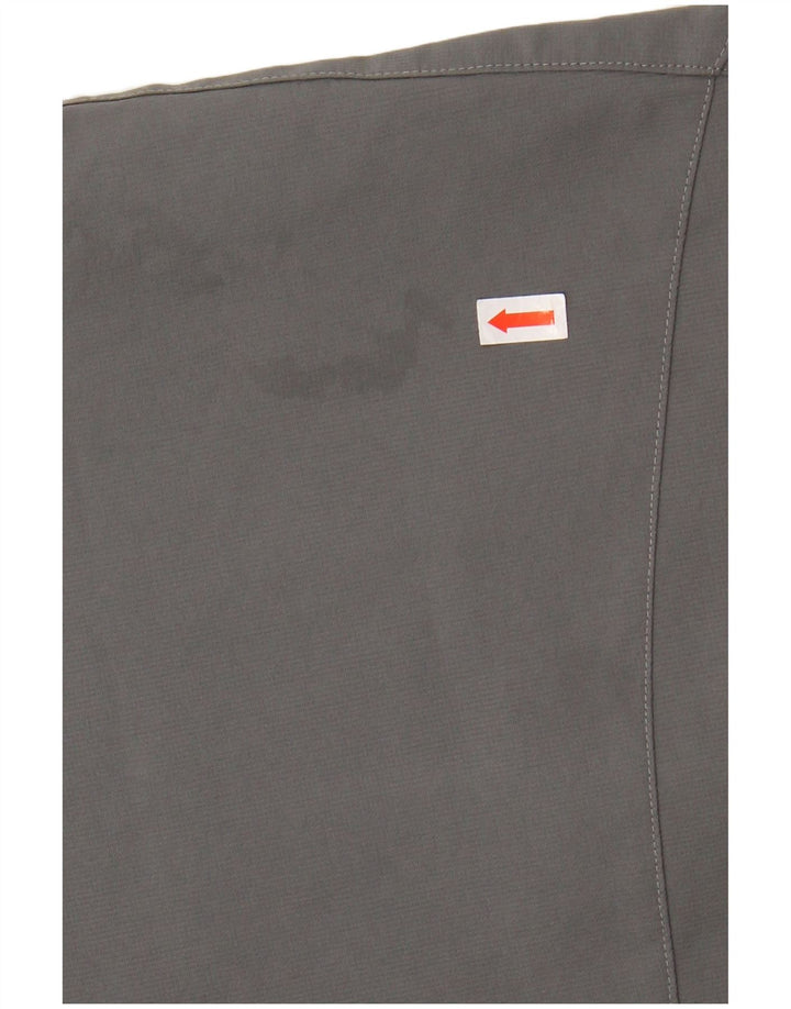 Мужские спортивные шорты-бермуды ADIDAS XL, серый полиэстер