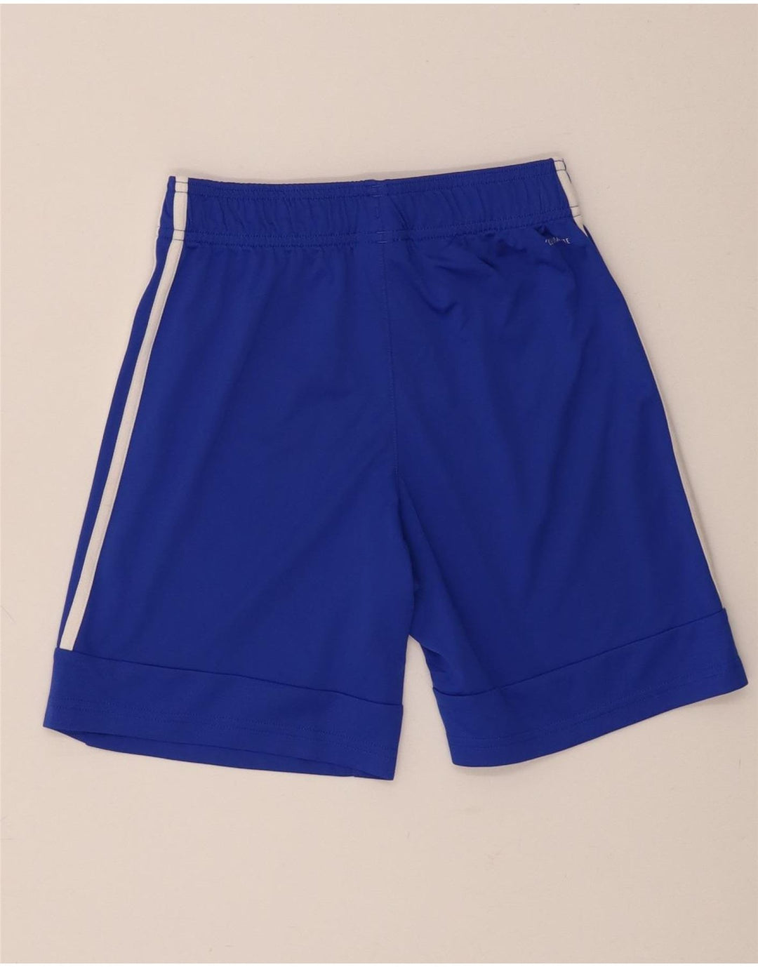 Спортивные шорты Adidas Climalite для мальчиков 11-12 лет, синие, полиэстер