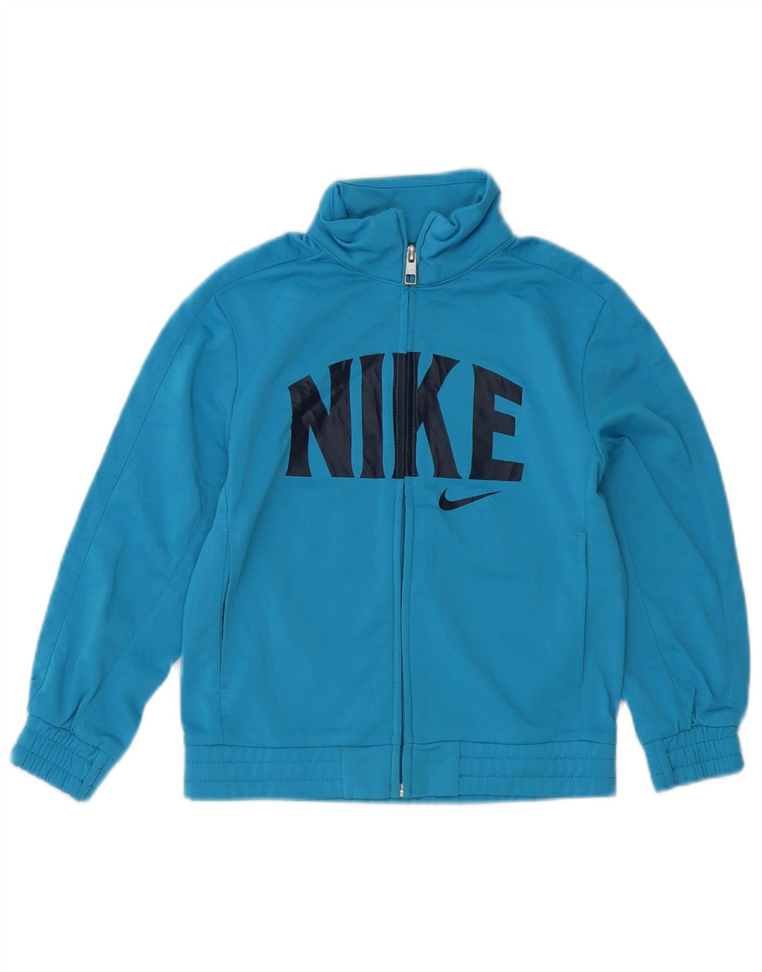 Спортивный костюм Nike для мальчиков с графическим рисунком, куртка 6–7 лет, синий полиэстер XS