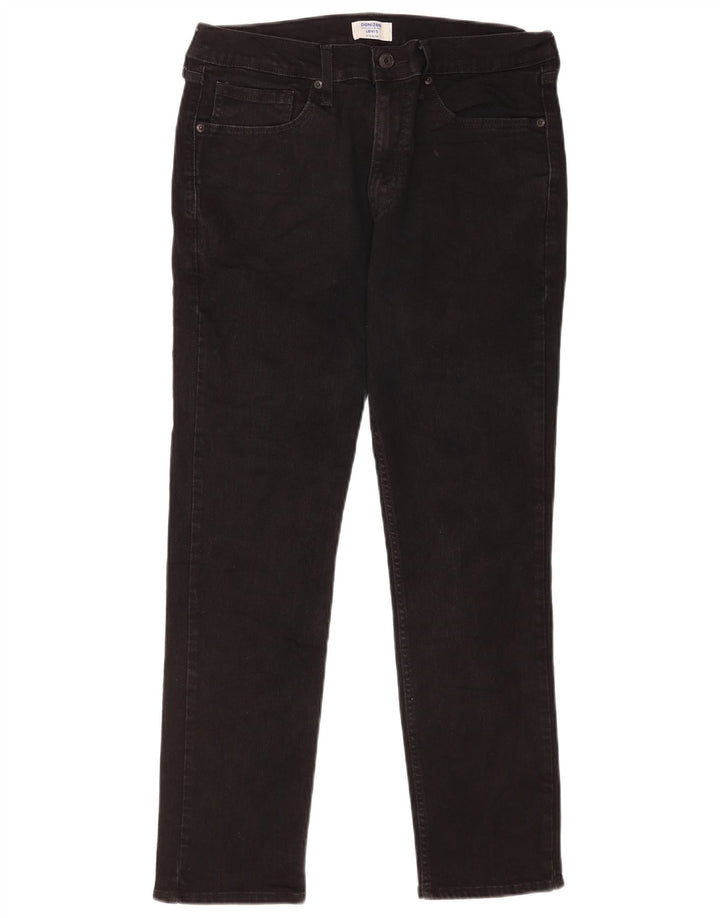 Мужские джинсы Levi's Denizen Slim W33 L30, черный хлопок