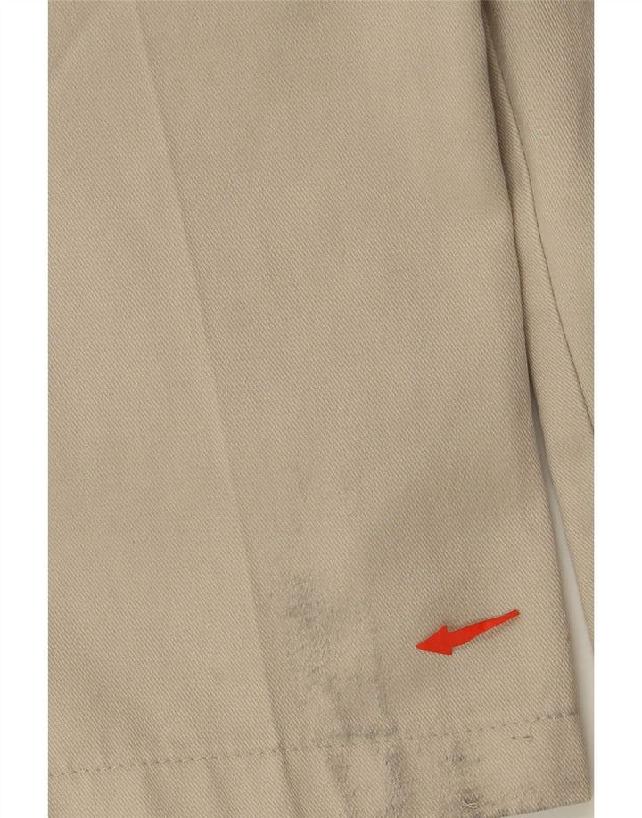 DICKIES Мужские прямые брюки чинос W34 L30 бежевого цвета из полиэстера