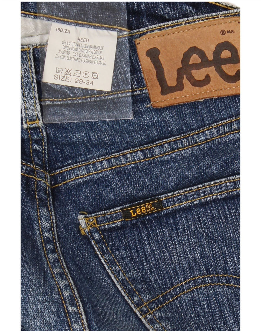 Мужские джинсы LEE REED Bootcut W29 L34 синие, хлопок