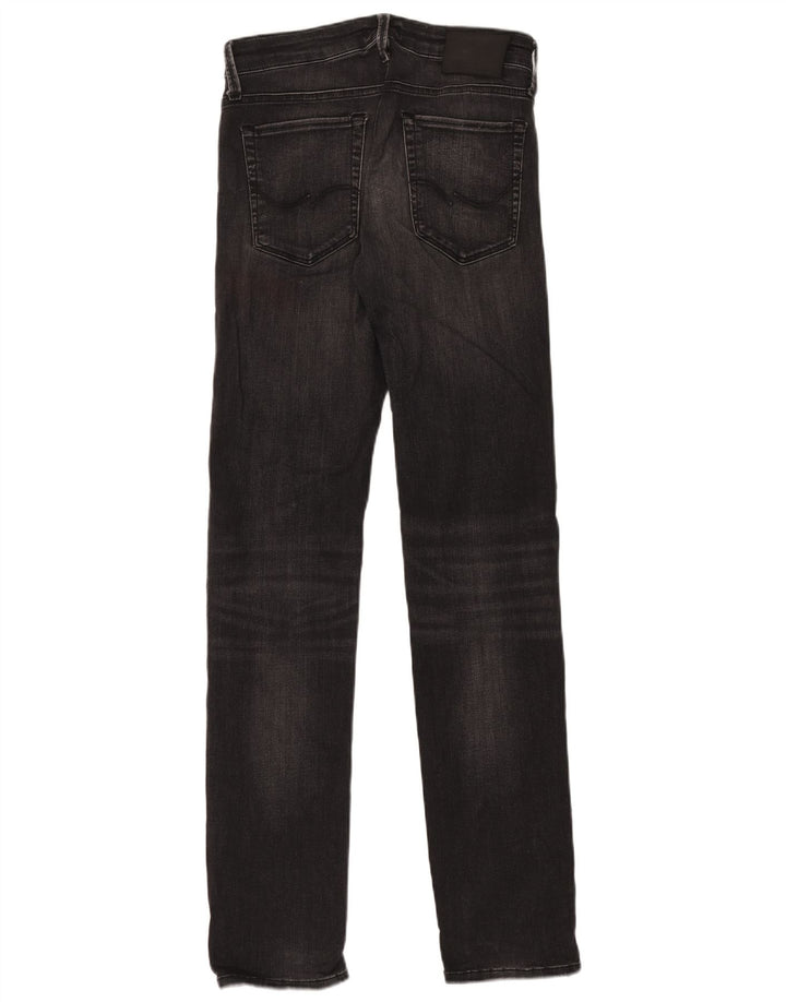 Мужские узкие джинсы Jack & Jones W30 L34, черный хлопок