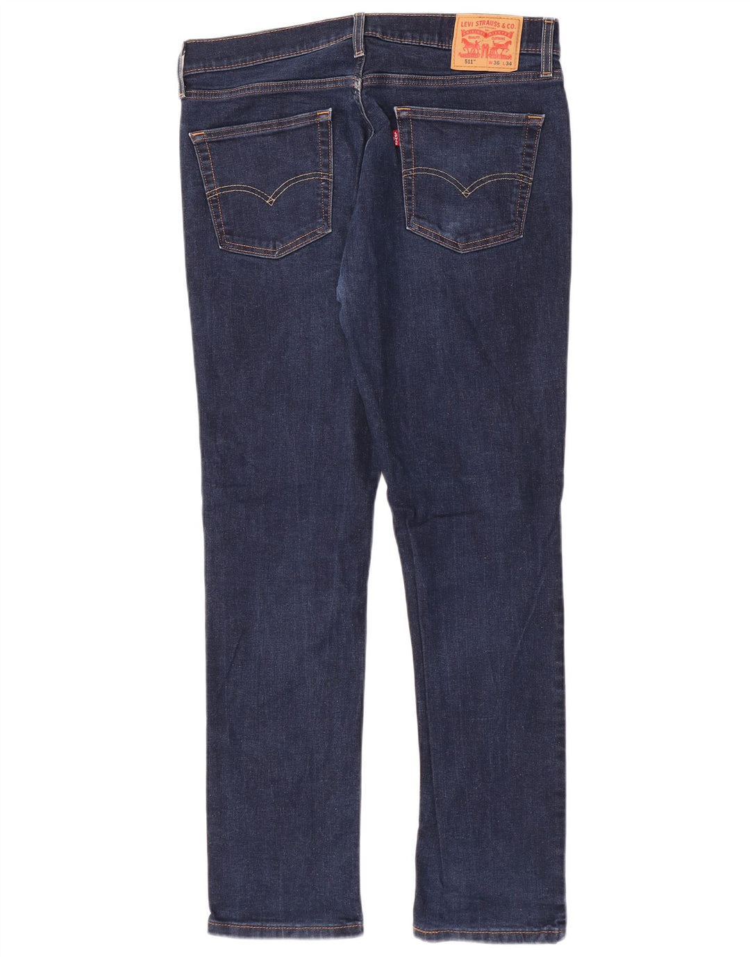 Мужские джинсы Levi's Slim 511 W36 L34 синие, хлопок
