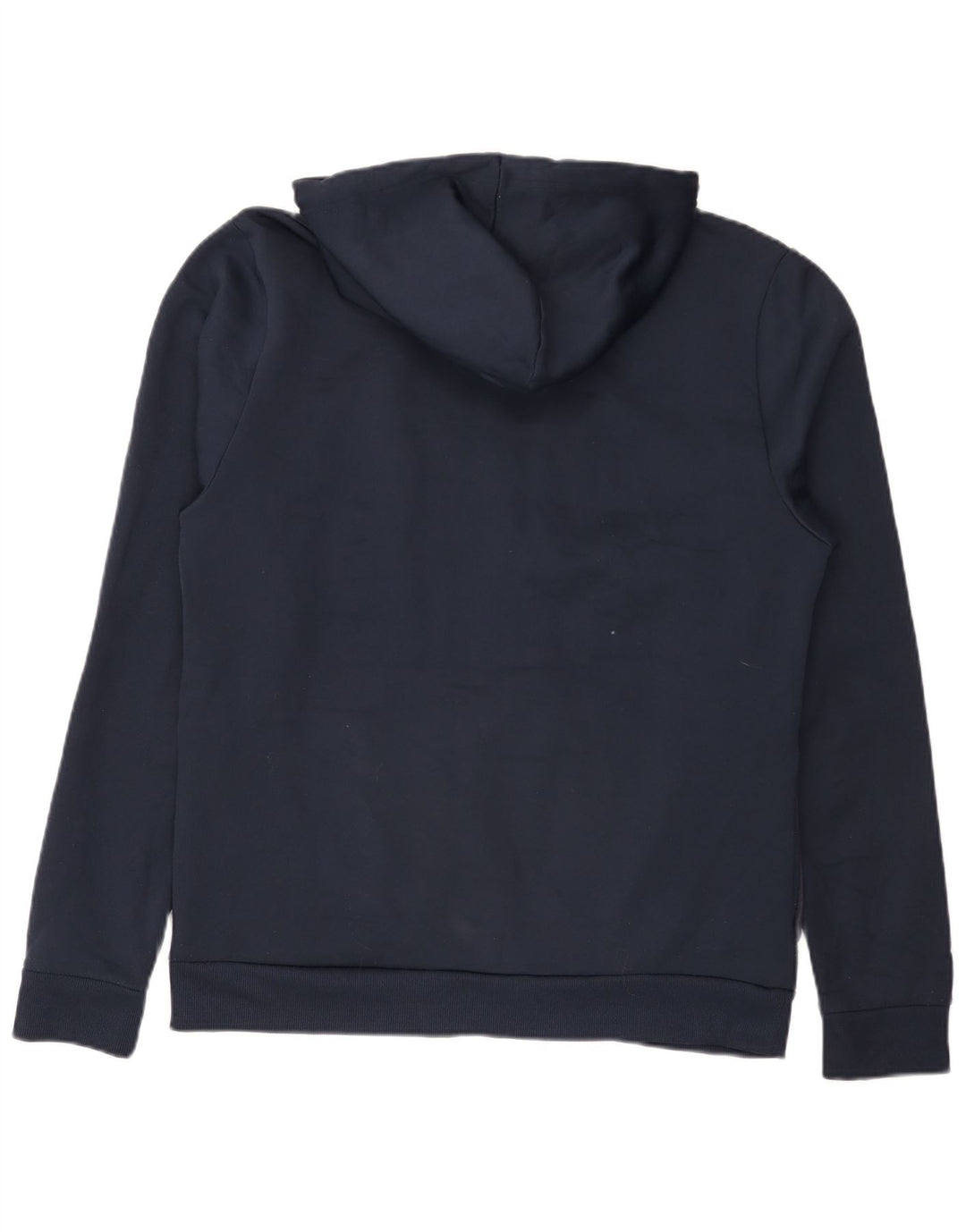Tommy Hilfiger Мужской свитер с капюшоном и молнией с графическим рисунком, большой темно-синий полиэстер
