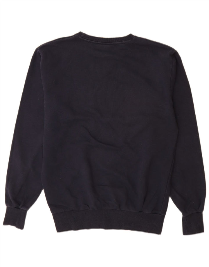 Ellesse Мужской свитшот с рисунком, средний темно-синий хлопковый джемпер