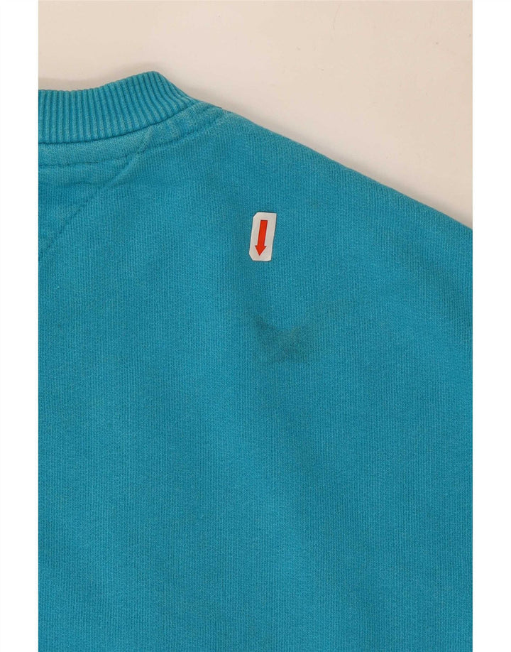 Мужской свитшот с рисунком Tommy Hilfiger, маленький синий хлопковый джемпер