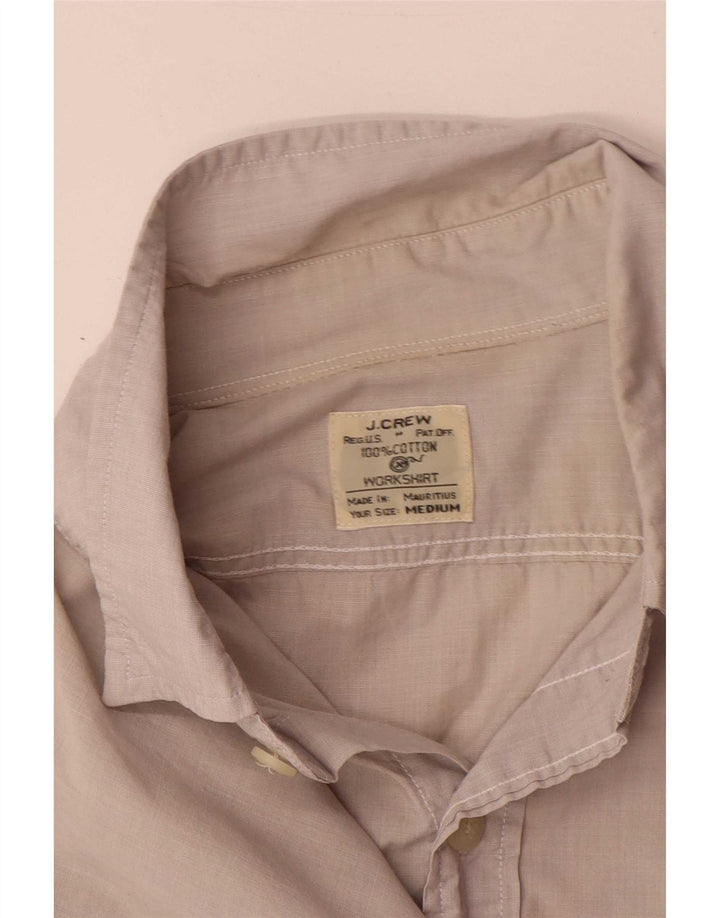 Мужская рубашка J. Crew из хлопка среднего бежевого цвета