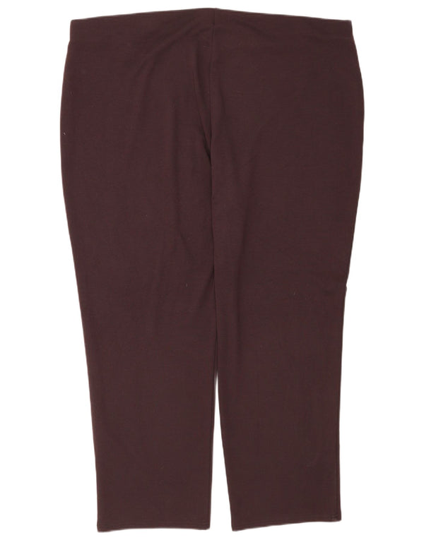 Женские узкие леггинсы Marks & Spencer UK 22 3XL Коричневые полиэстер