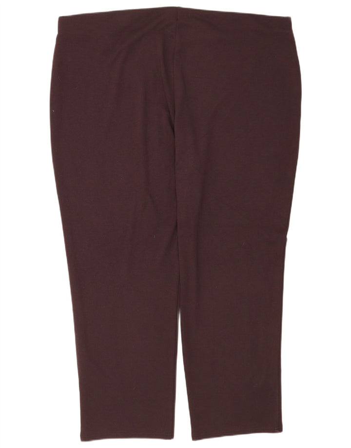 Женские узкие леггинсы Marks & Spencer UK 22 3XL Коричневые полиэстер