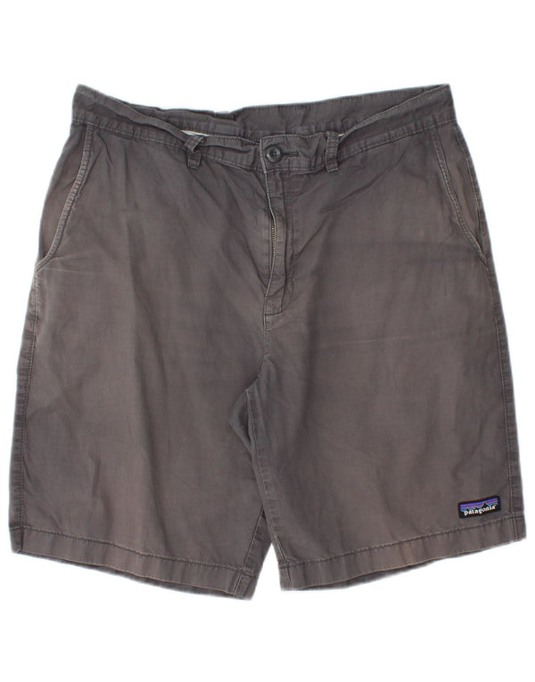 PATAGONIA Мужские шорты чинос W33 Средне-серый хлопок