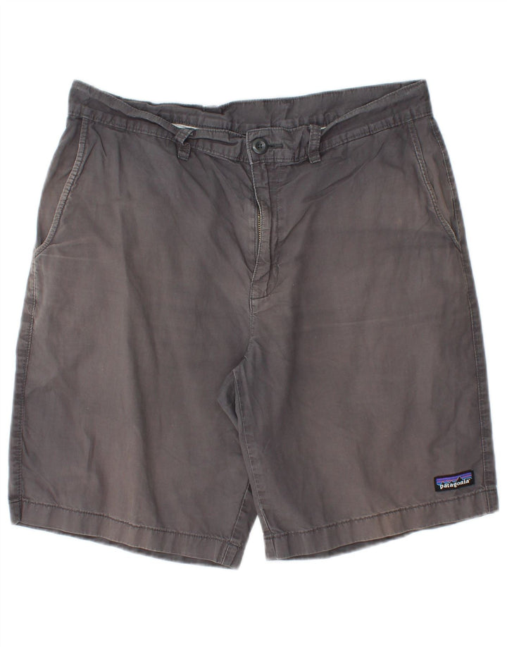PATAGONIA Мужские шорты чинос W33 Средне-серый хлопок
