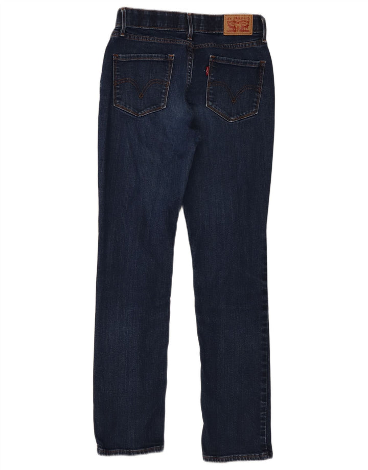 Женские прямые джинсы Levi's 525 США 4, маленькие W28 L28, темно-синие
