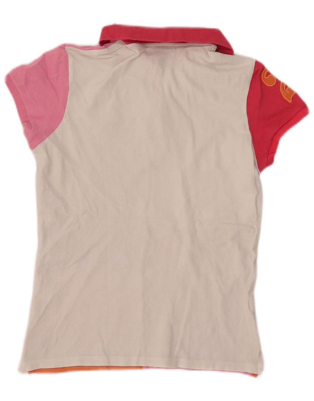 США ПОЛО ASSN. Женская рубашка-поло для регби UK 12, средняя, разноцветная