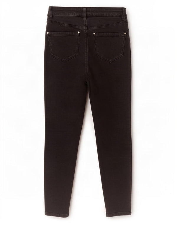 Женские джинсы скинни Zara Z1975 EU 34 2XS W24 L25 черные