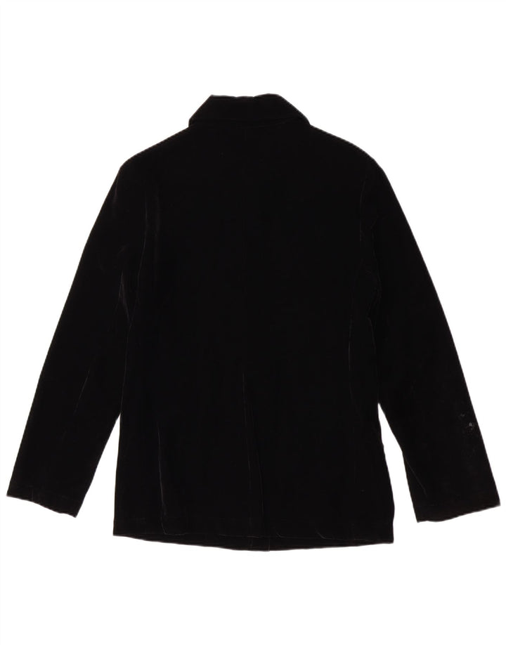 Женская вельветовая куртка Benetton IT 42 Medium, черный акрил
