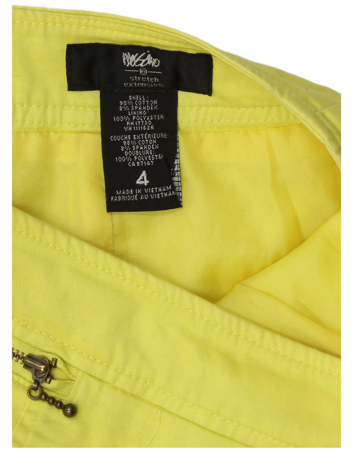 Женская юбка-карандаш Mossimo US 4, маленькая W27, желтый хлопок