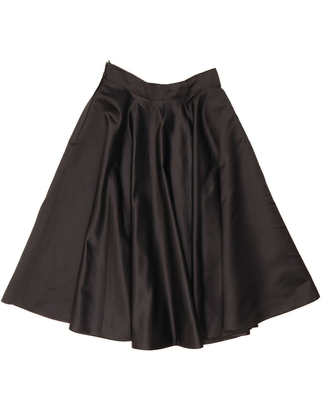 VINTAGE Womens A-Line Skirt W26 Small Black Vintage Vintage and Second-Hand Vintage from Messina Hembry 