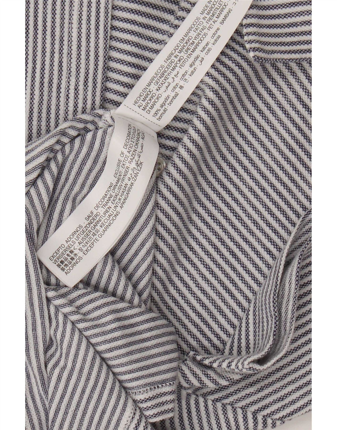 Мужская рубашка-поло Massimo Dutti, хлопковая синяя полоска