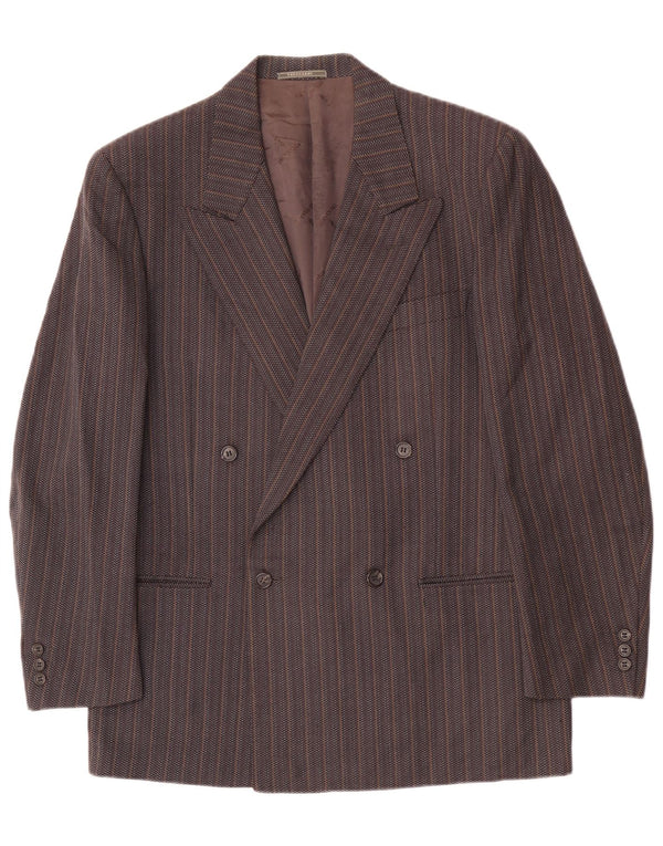 Мужской костюм-двойка Trussardi IT 50 Large W32 L29 Серый в полоску