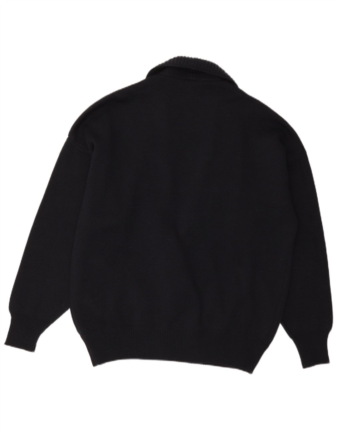 Мужской свободный кардиган White Sails, США 6, средний темно-синий шерстяной свитер