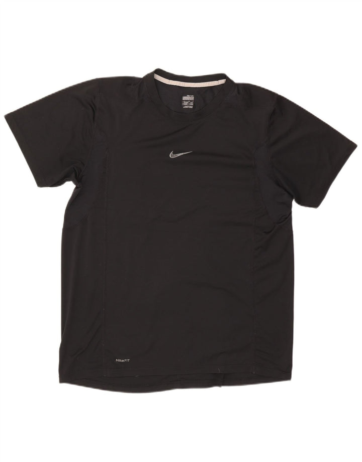 Мужская футболка Nike Dri Fit UK 42/44, большой черный полиэстер