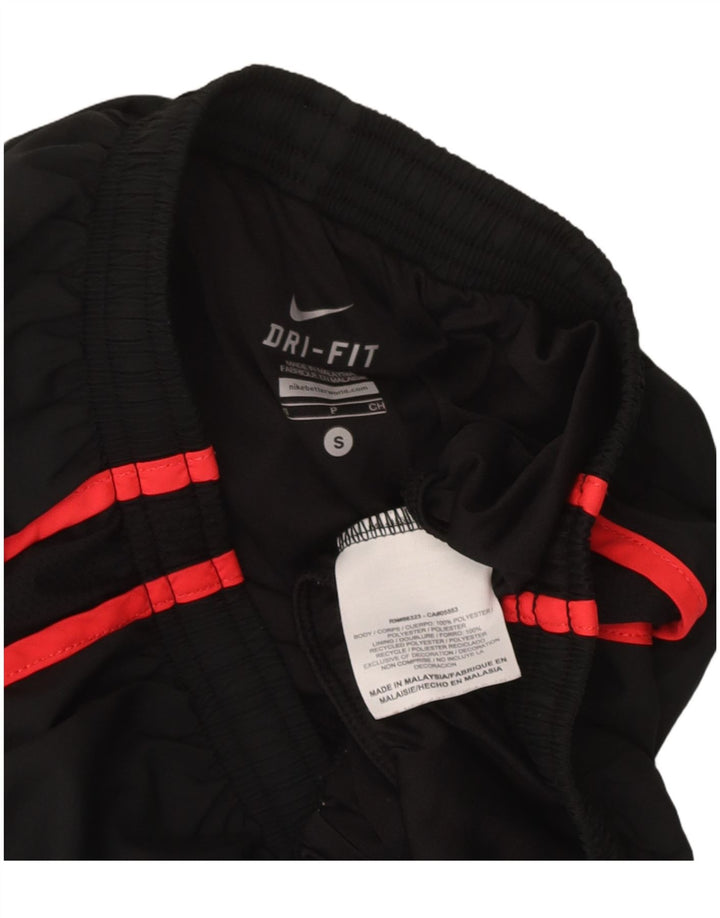 NIKE Womens Dri Fit Sport Shorts UK 10 Small  Black Polyester Sports