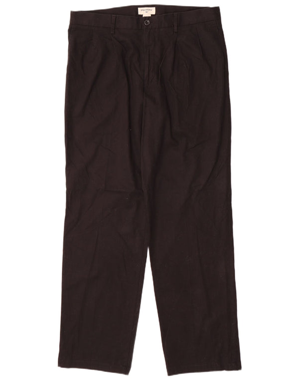 Мужские прямые брюки-чиносы Dockers классического кроя W36 L33, черный хлопок