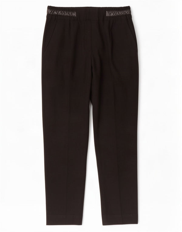 Женские укороченные брюки чинос Zara, маленькие W26 L25, черные