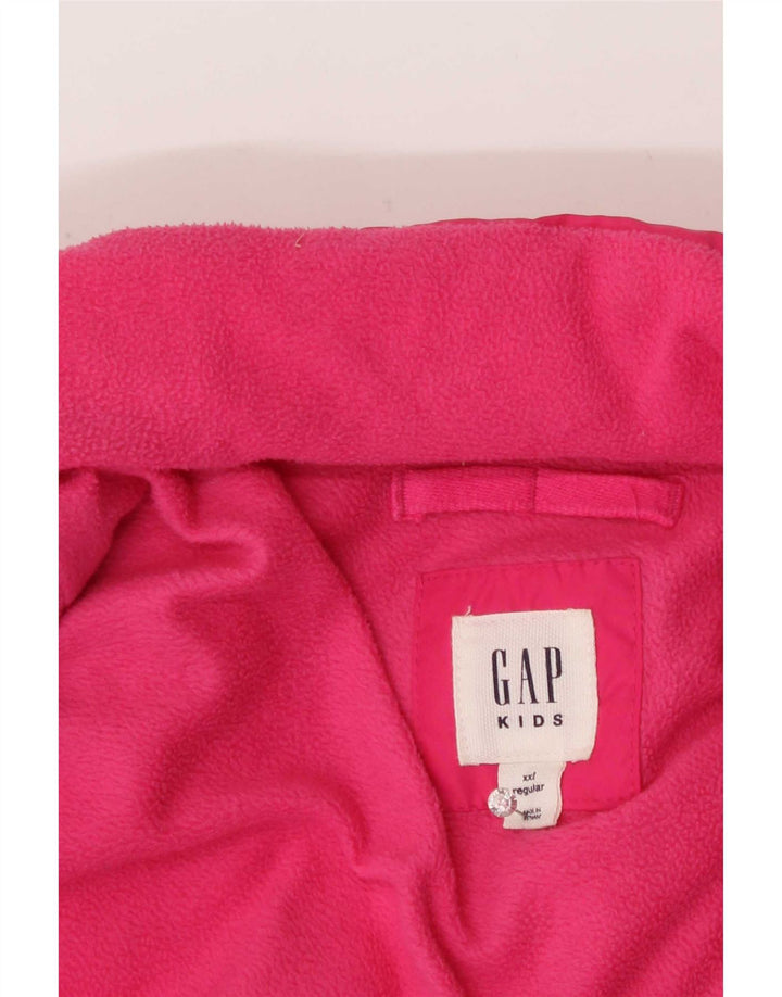 Утепленная куртка Gap для девочек 13-14 лет, 2XL, розовый полиэстер
