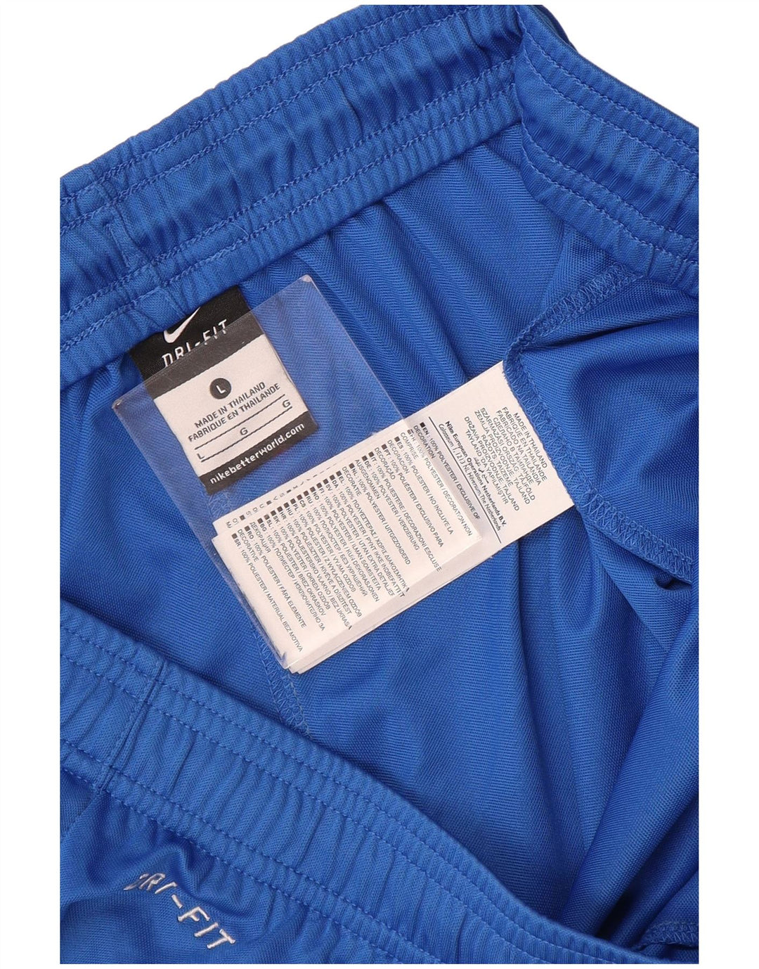 Мужские спортивные шорты Nike Dri Fit, большие синие, полиэстер