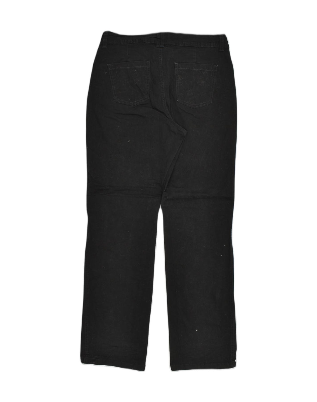 LEE Womens Classic Fit Straight Casual Trousers US 12 Large W30 L30  Black | Vintage Lee | Thrift | Second-Hand Lee | Used Clothing | Messina Hembry 