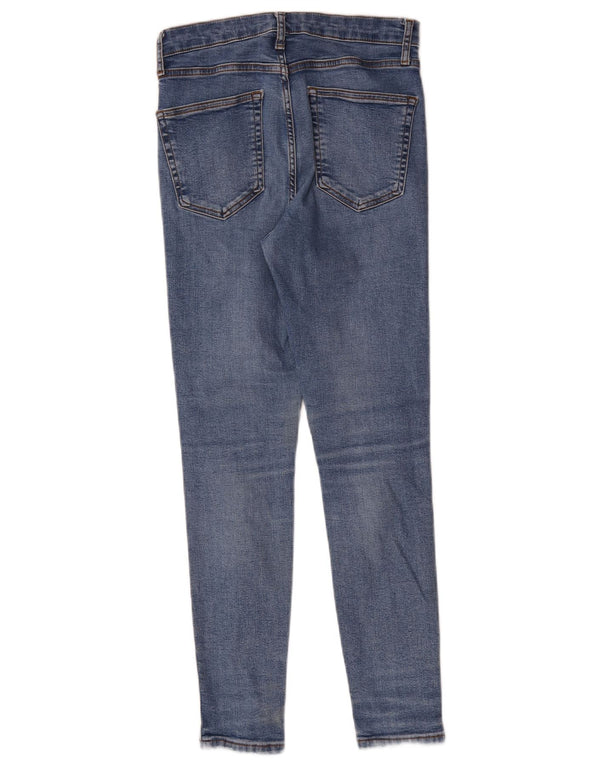 Женские джинсы скинни Topshop W28 L27, синий хлопок