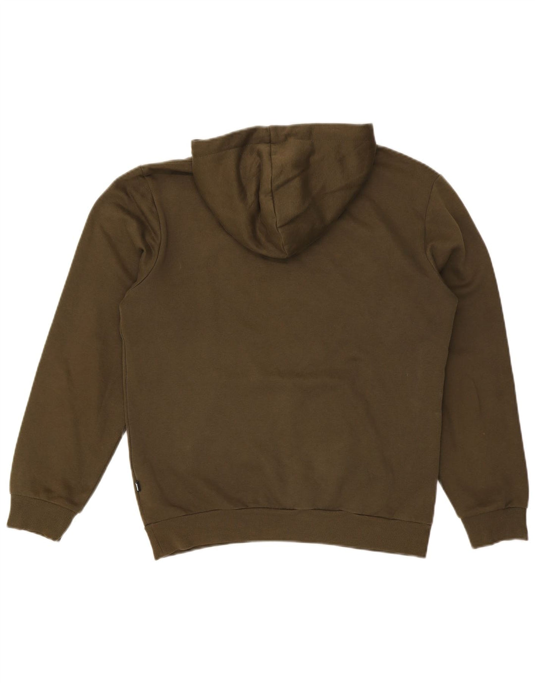 Мужской джемпер с капюшоном PUMA, маленький, цвет хаки, хлопок