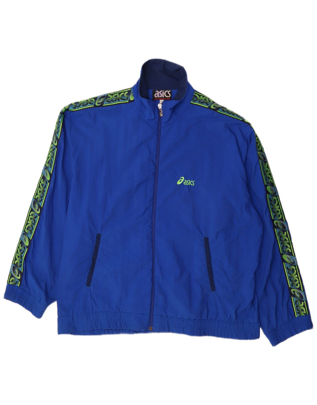 Мужской спортивный костюм Asics Graphic Top Jacket IT 50 Medium Blue Colorblock