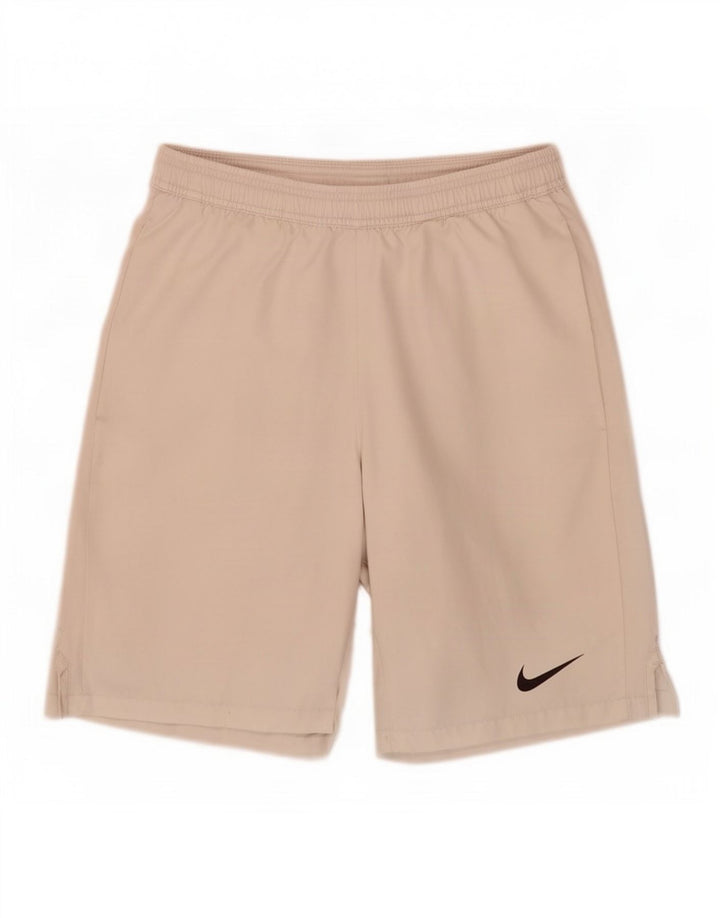 Мужские спортивные шорты Nike Dri Fit, маленький белый полиэстер