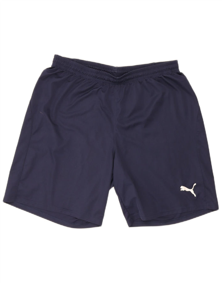 Мужские спортивные шорты Puma XL темно-синие